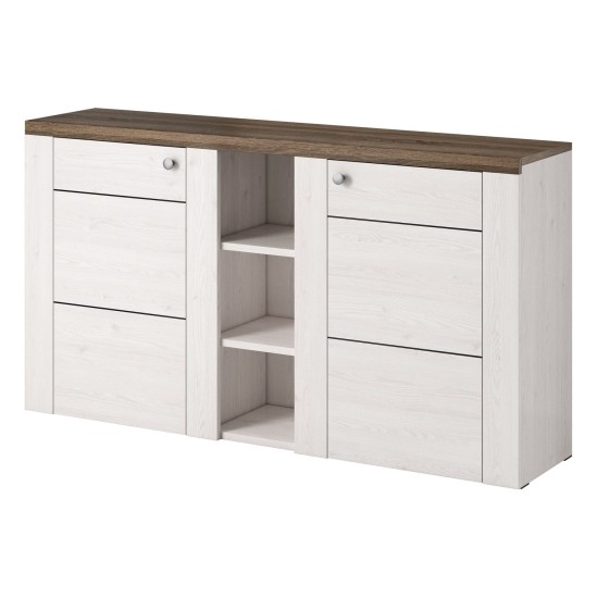 Chest of drawers LARONA 155 cm, sonoma truffel