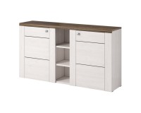 Chest of drawers LARONA 155 cm, sonoma truffel
