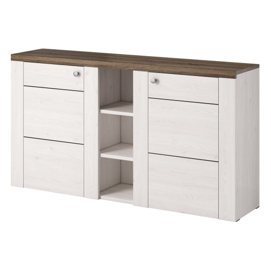 Chest of drawers LARONA 155 cm, sonoma truffel
