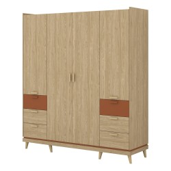 ארון בגדים SCANDI Helvetia 190 ס ארון בגדים SCANDI Helvetia 190 ס