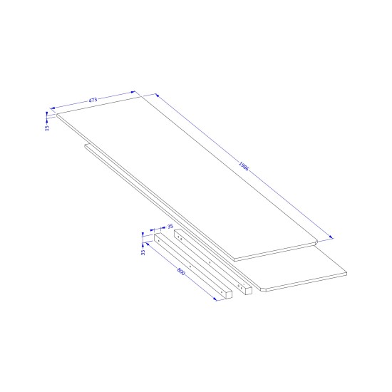 Кровать SCANDI Helvetia 100×200 см, приглушённый зелёный, с ящиком для белья