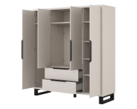 Wardrobe HALLE Helvetia 191 cm, cashmere