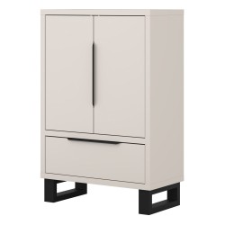 Tallboy HALLE Helvetia 89 cm, cashmere