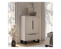 Tallboy HALLE Helvetia 89 cm, cashmere