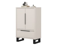 Tallboy HALLE Helvetia 89 cm, cashmere
