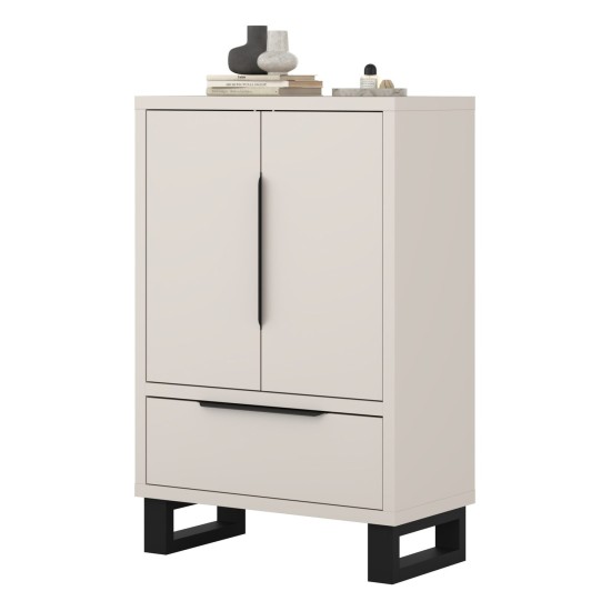 Tallboy HALLE Helvetia 89 cm, cashmere
