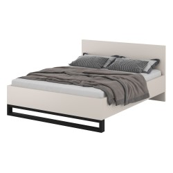 Bed HALLE Helvetia 180x200 cm, cashmere