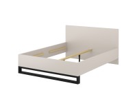 Bed HALLE Helvetia 180x200 cm, cashmere
