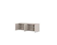 Chest of drawers MODO 200 cm, cashmere, four doors