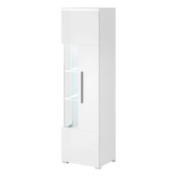 Display cabinet INDIA 45 cm, white, one door, right