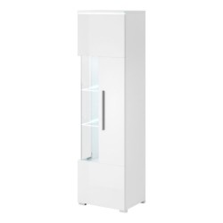Display cabinet INDIA 45 cm, white, one door, right