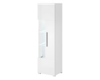 Display cabinet INDIA 45 cm, white, one door, right