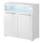 Chest of drawers INDIA 91 cm, white