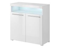 Chest of drawers INDIA 91 cm, white