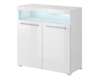 Chest of drawers INDIA 91 cm, white