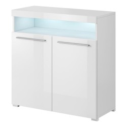 Chest of drawers INDIA 91 cm, white