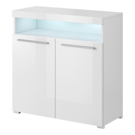 Chest of drawers INDIA 91 cm, white