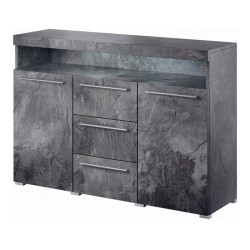 Chest of drawers INDIA 132 cm, Schiefer Chest of drawers INDIA 132 cm, Schiefer