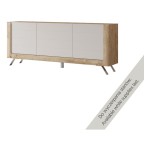Chest of drawers KASAI 199 cm, Hamilton oak