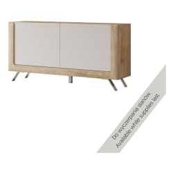 Chest of drawers KASAI 161 cm, Hamilton oak