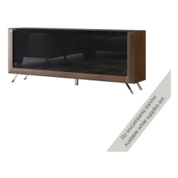 Chest of drawers KASAI 199 cm, walnut