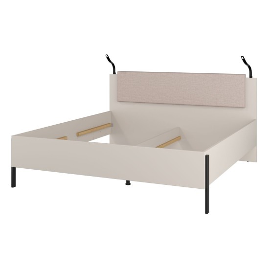 Bed JUKON S 180x200 cm, cashmere