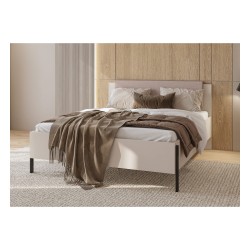 Bed JUKON S 160x200 cm, cashmere