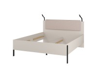 Bed JUKON S 160x200 cm, cashmere
