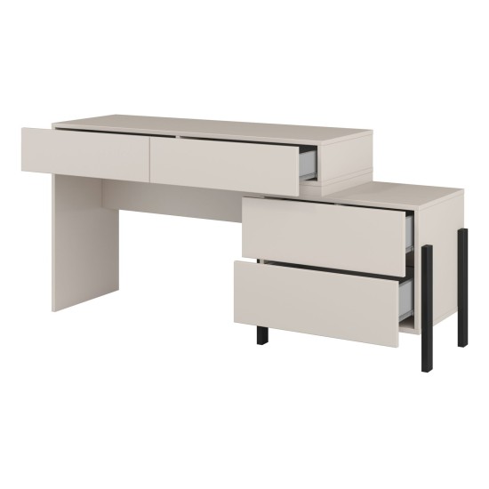 Dressing table JUKON S 143 cm, cashmere