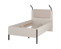 Кровать JUKON S 100×200 см, кашемир
