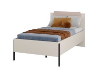 Кровать JUKON S 100×200 см, кашемир