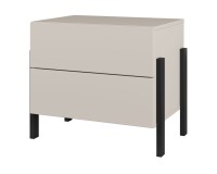 Bedside table JUKON S 59 cm, cashmere