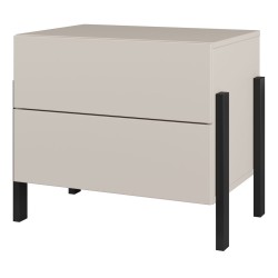 Bedside table JUKON S 59 cm, cashmere