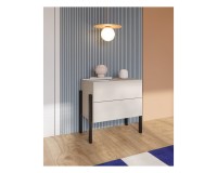 Bedside table JUKON S 59 cm, cashmere