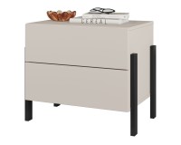 Bedside table JUKON S 59 cm, cashmere