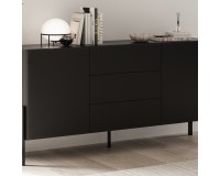 Комод JUKON 184 см, чёрный оникс Комод JUKON 184 см, чёрный оникс