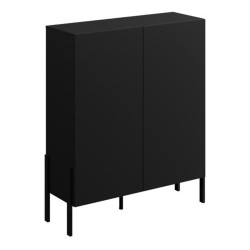 Комод JUKON S 114 см, чёрный оникс