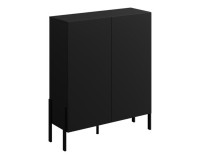 Комод JUKON S 114 см, чёрный оникс