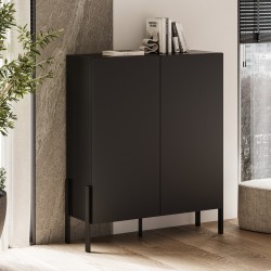 Chest of drawers JUKON 114 cm, black onyx Chest of drawers JUKON 114 cm, black onyx