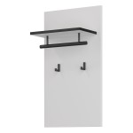 Panel with hooks CROSS Helvetia 40 cm, white with black