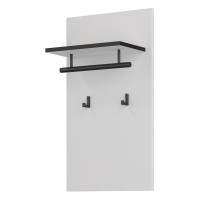 Panel with hooks CROSS Helvetia 40 cm, white with black