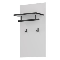 Panel with hooks CROSS Helvetia 40 cm, white with black