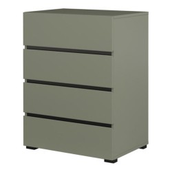 Chest of drawers CROSS Helvetia 60 cm, green with black Chest of drawers CROSS Helvetia 60 cm, green with black