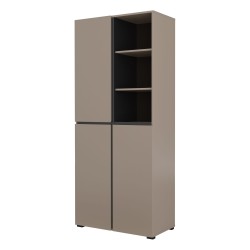 Wardrobe CROSS Helvetia 79 cm, Congo with black Wardrobe CROSS Helvetia 79 cm, Congo with black