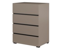 Chest of drawers CROSS Helvetia 60 cm, Congo with black