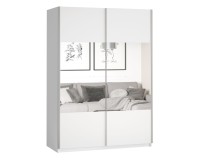 Wardrobe BETA Helvetia 120 cm, white
