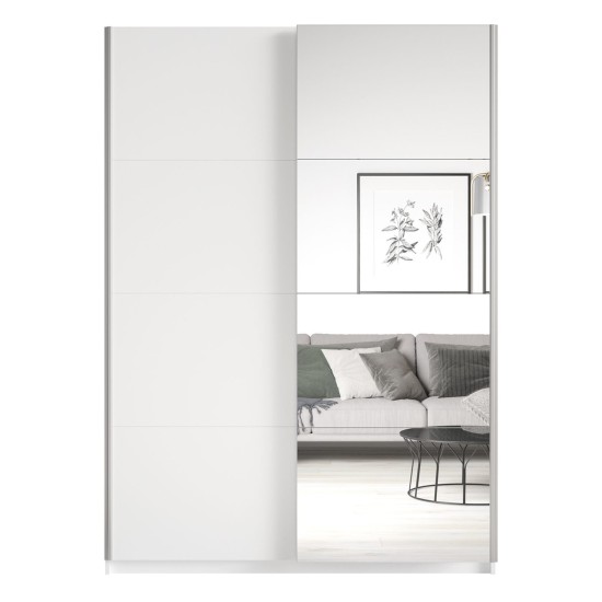 Wardrobe BETA Helvetia 120 cm, white