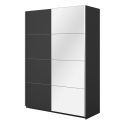Шкаф BETA Helvetia 150 см, чёрный