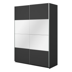 Шкаф BETA Helvetia 150 см, чёрный