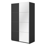 Wardrobe BETA Helvetia 120 cm, black